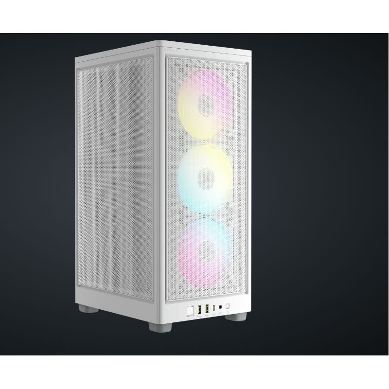 Carcasa corsair 2000d airflow rgb mini-itx panou tempered glass 3x 2.5 drive bays dimensiune 458x271x200