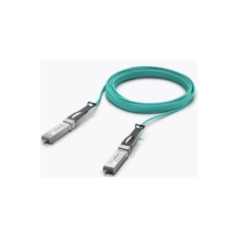 Ubiquiti uacc-aoc-sfp10-10m cablu optic sfp+ lungime: 10m culoare: aqua.