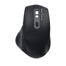 Mouse serioux apex 166 wireless reincarcabil usb-c negru senzor: optic dpi: 800/ 1200/1600/ 2400 conexiune: