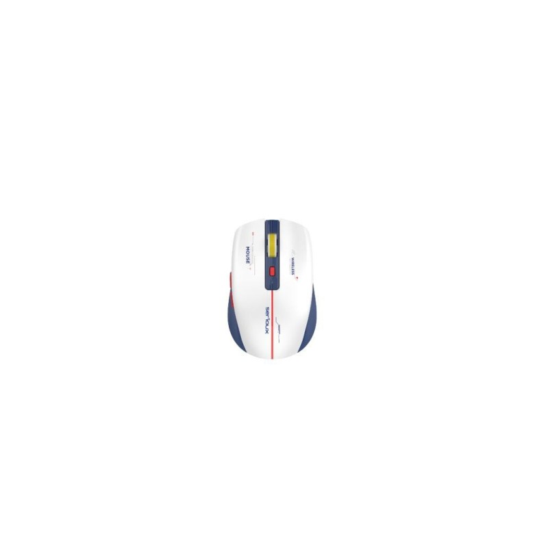 Mouse serioux flow 207 wireless reincarcabil usb-c albastru  senzor: optic dpi: 800/1200/ 1600 conexiune: dongle