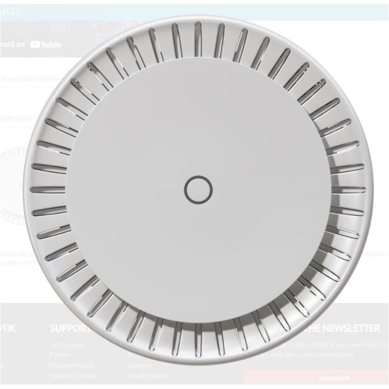 Wireless access point mikrotik capgi-5haxd2haxd procesor: ipq-6010 1.8 ghz 128 mb nand 2 x gb