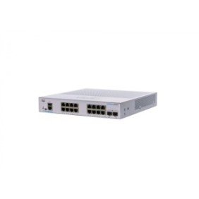 Switch  cisco cbs250-16t-2g 16 porturi 10/100/1000 2 x sfp buffer: 1.5 mb flash 256mb cpu: