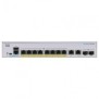 Switch  cisco cbs250-8fp-e-2g 8 porturi 10/100/1000 2 x sfp poe 120w buffer: 1.5 mb flash