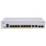 Switch  cisco cbs350-8fp-e-2g 8 porturi 10/100/1000 2 x sfp poe 120w buffer: 1.5 mb flash