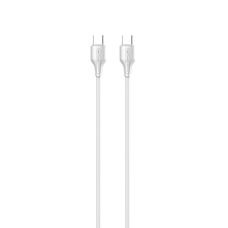 Cablu serioux type-c - type-c 1m60w.lungime: 100 cm ieșire: 65w tip cablu: usb-c la usb-c