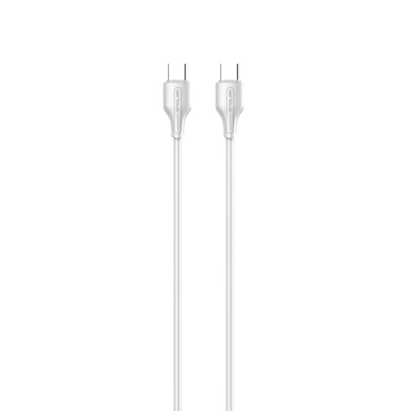 Cablu serioux type-c - type-c 2m 60w.lungime: 200 cm ieșire: 65w tip cablu: usb-c la