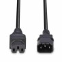 Lindy extensie cablu alimentare 2m c14 to c15 negru  description  connector a: iec c14 connector