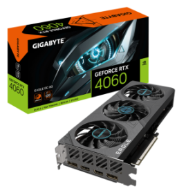 Placa video gigabyte geforce rtx 4060 eagle oc 8gb gddr6 128bit pciexpress 4.0 2x displayport