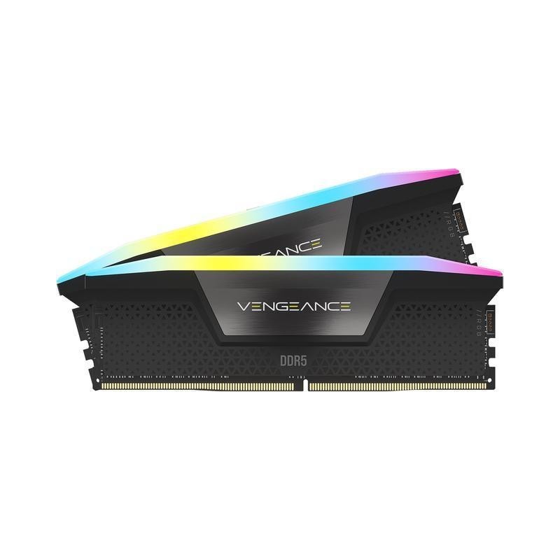 Memorie ram corsair rgb dimm ddr5 32gb 6000mhz 1.35v cl36 kit of 2 vengeance