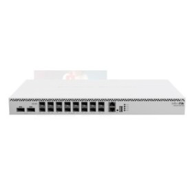 Mikrotik 18 port 16 x 25g sfp282 x 100g qsfp28 swirtch crs518-16xs- 2xq-rm procesor: 650