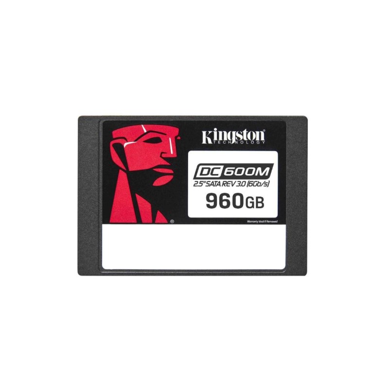 Ssd kingston dc600m 2.5 960gb sata 3.0 (6gb/s) r/w speed: 560mbs/530mbs