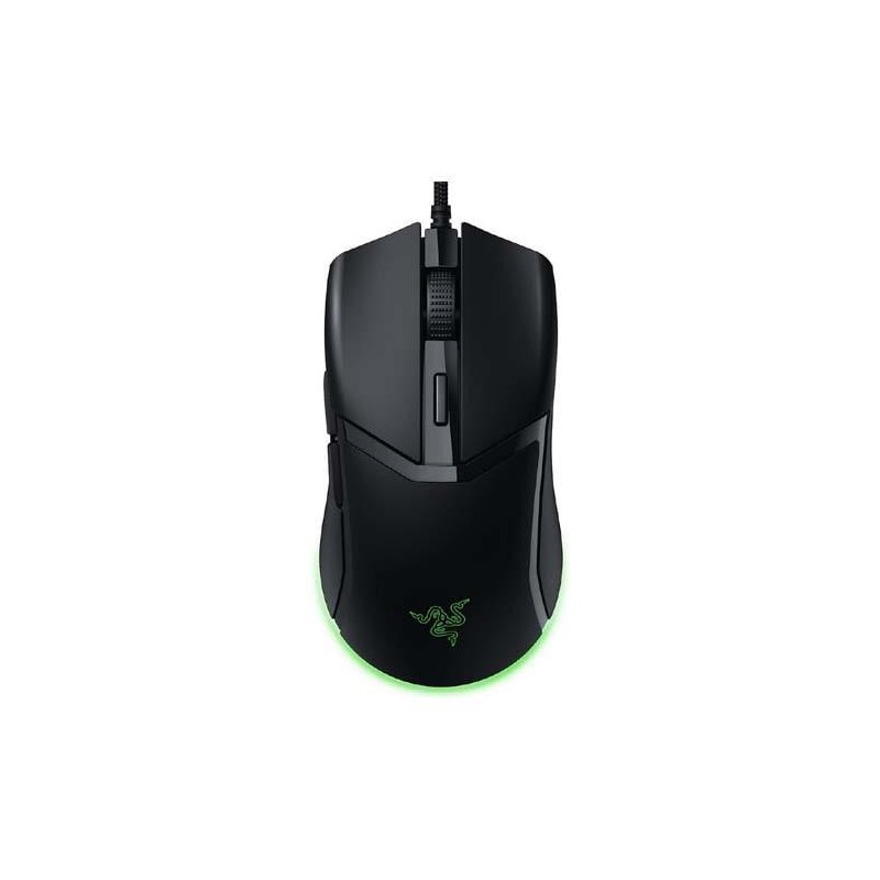 Mouse gaming cobra cu fir razer 8500 dpi 6 butoane programabile iluminare rgb negru