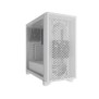 Carcasa corsair 3000d airflow mid-tower tempered glass white