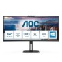 Monitor aoc cu34v5cw/bk 34 inch panel type: va backlight: wled resolution: 3440x1440 aspect ratio: 21:9