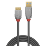 Cablu lindy 0.5m usb 3.2  type a to micro-b latime de banda 5gbps cromo line