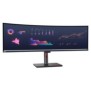 Monitor lenovo thinkvision p49w-30 49'' ips dqhd (5120x1440) anti- glare 32:9 curvature: 3800r brightness: 350