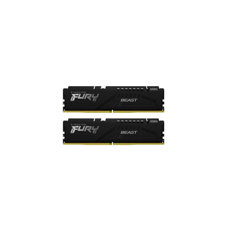 Memorie ram kingston dimm ddr5 16gb 6000mhz cl36 1.35v fury beast kit of 2