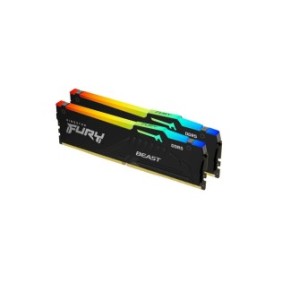 Memorie ram kingston dimm ddr5 32gb 5600mhz cl36 1.25v fury rgb kit of 2