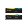 Memorie ram kingston dimm ddr5 32gb 5600mhz cl36 1.25v fury rgb kit of 2