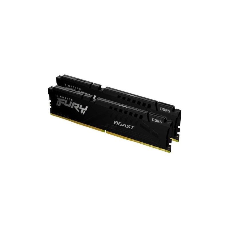 Memorie ram kingston dimm ddr5 32gb 5200mhz cl36 1.35v fury beast kit of 2