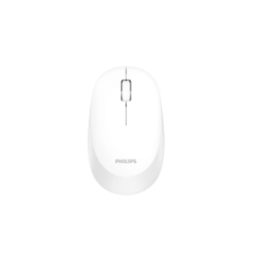 Mouse philips spk7307wl wireless 2.4ghz optic 3 butoane 1600 dpi silent ambidextru alb