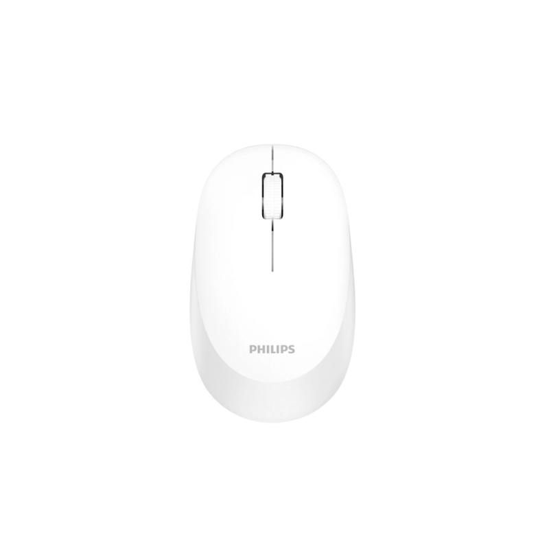 Mouse philips spk7307wl wireless 2.4ghz optic 3 butoane 1600 dpi silent ambidextru alb