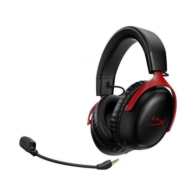 Casti gaming wireless hyperx cloud iii dts headphone:x spatial audio 2.4ghz spuma cu memorie microfon