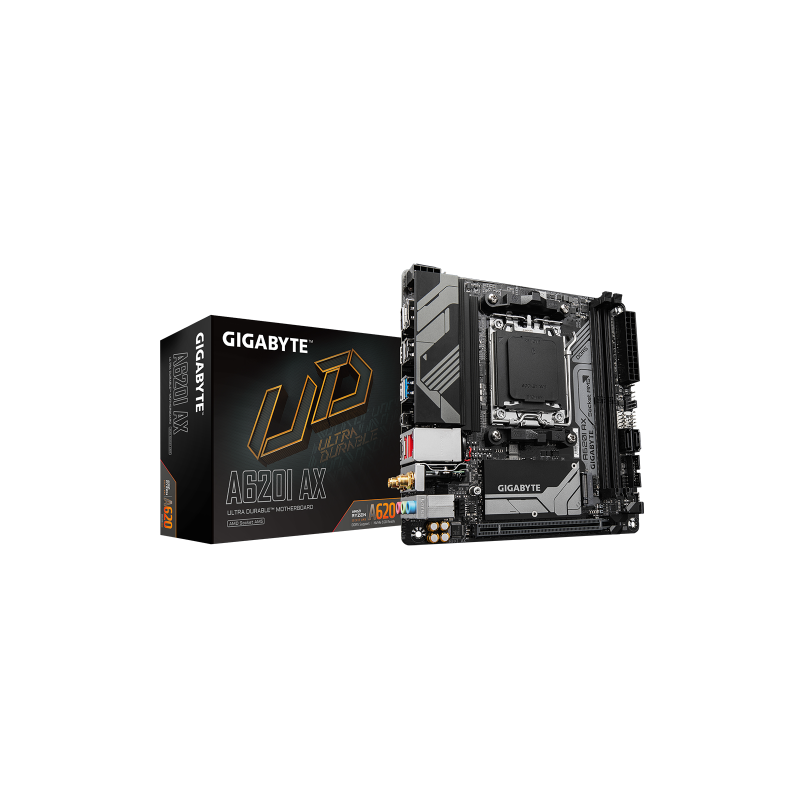 Mb gigabyte a620i ax (rev. 1.0) am5 2xddr5 1x display port 1x hdmi mini-itx https://www.gigabyte.com/motherboard/a620i-ax-rev-10