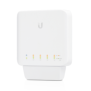 Ubiquiti unifi switch usw-flex-3(3-pack) 5x 10/100/1000 mbps rj45 ports4 x 802.3at poe consum 5w alocare