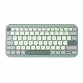 Tastatura wireless asus kw100 culoare: green tea latte greutate: 0.374 asus marshmallow keyboard kw100 este