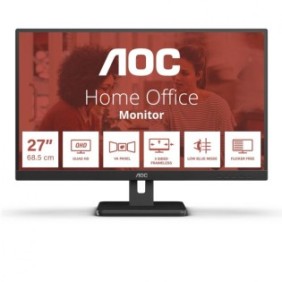 Monitor aoc q27e3umf 27 inch panel type: va backlight: wled resolution: 2560x1440 aspect ratio: 16:9