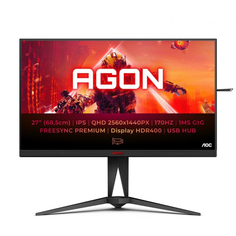 Monitor aoc ag275qx/eu 27 inch panel type: ips backlight: wled resolution: 2560x1440 aspect ratio: 16:9