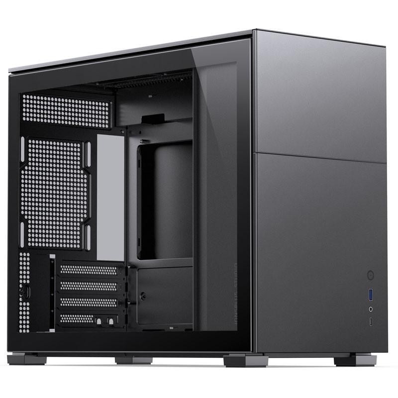 Carcasa jonsbo d31 std mini tower negru sloturi expansiune 4 drive bays: 2x2.5 ssd 1x3.5