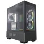 Carcasa montech sky two mid-tower negru preinstalled fans 4x 120 mm