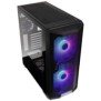 Carcasa lian li lancool 215 mid-tower argb tempered glass negru pci-slots 7 preinstalled fans 1x