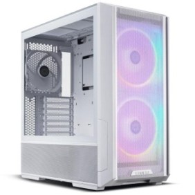 Carcasa lian li lancool 216 rgb e-atx  mid-tower alb preinstalled fans 1x 140 mm 2x