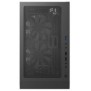 Carcasa montech x3 glass mid-tower rgb tempered glass negru preinstalled fans 3x 120 mm 3x