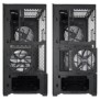 Carcasa lian li lancool 216 rgb e-atx mid-tower negru preinstalled fans 1x 140 mm 2x