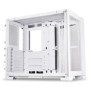 Carcasa lian li o11 dyn mini snow edition mid-tower tempered glass alb pci-slots 5 7