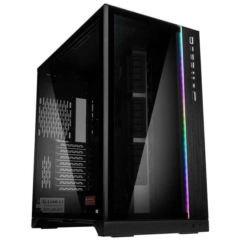 Carcasa lian li o11 dynamic xl  big-tower negru pci-slots 8 8 + 2