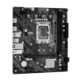 Placa de baza asrock h610m-h2/m.2 d5 lga1700 2x ddr5 1x pcie x16 1x pcie x1