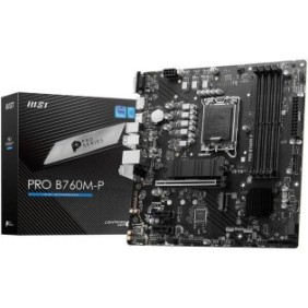 Placa de baza msi pro b760m-p lga1700 4xddr5 1x hdmi 1x dp 1x vga 1x