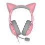 Casti razer kraken kitty v2 quartz edition interfata usb-a sensibilitate 92.5 db spl / mw