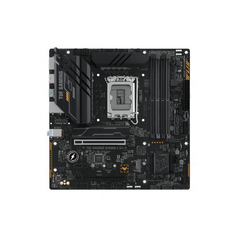 Placa de baza asus tuf gaming b760m-e d4 lga1700 4x ddr4 1x dp 1x hdmi