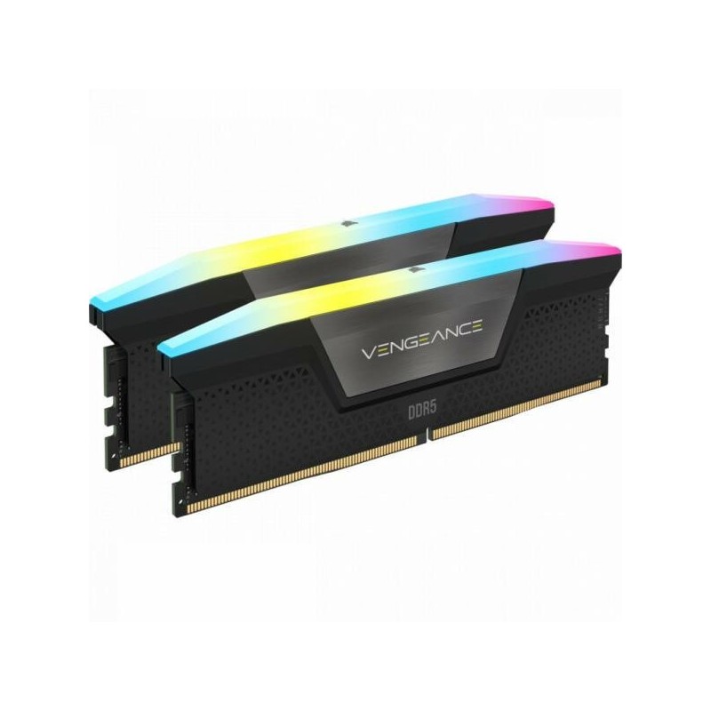 Memorie ram corsair rgb dimm ddr5 64gb 5600mhz 1.25v cl36 kit of 2 vengeance