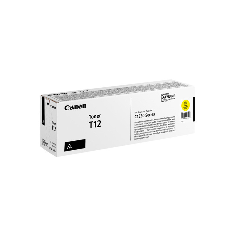 Toner canon crg-t12 yellow 5.3k pagini pentru color imageclass x lbp1333c i-sensys x c1333i imageclass