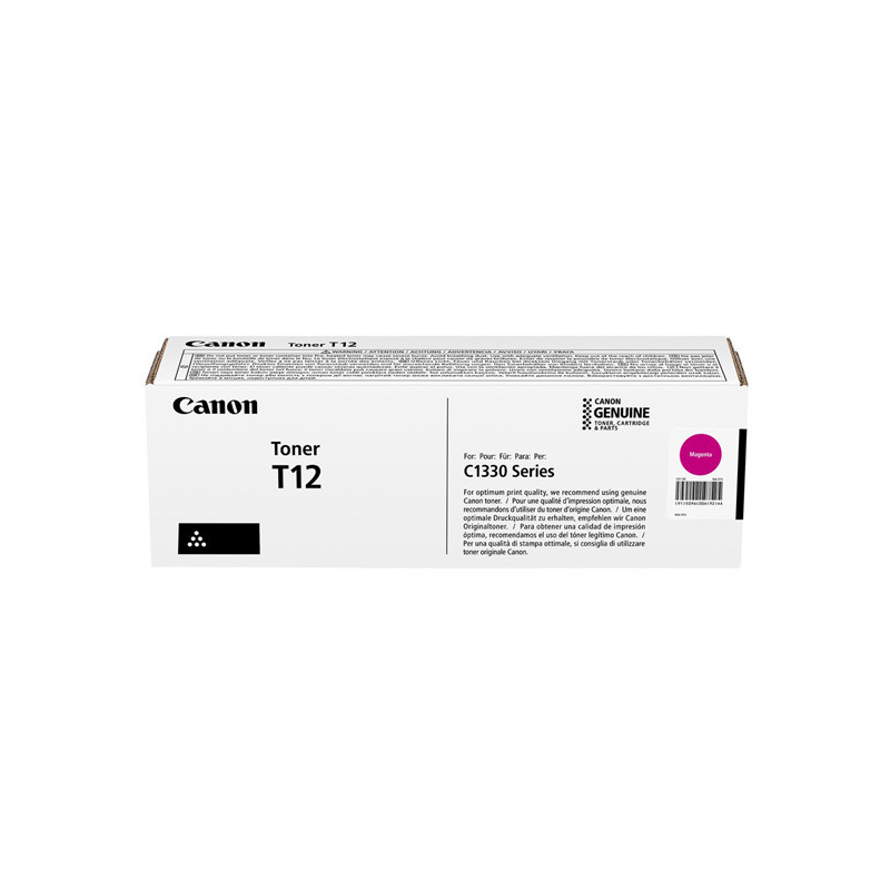 Toner canon crg-t12 magenta 5.3k pagini pentru color imageclass x lbp1333c i-sensys x c1333i imageclass