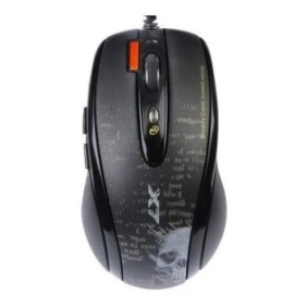 Mouse a4tech f5-bk bloody gaming cu fir usb optic 3000 dpi butoane/scroll 4/1 buton selectare