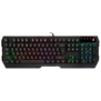 Tastatura a4tech q135 bloody gaming cu fir 1.8m 106 taste format standard  iluminare usb negru