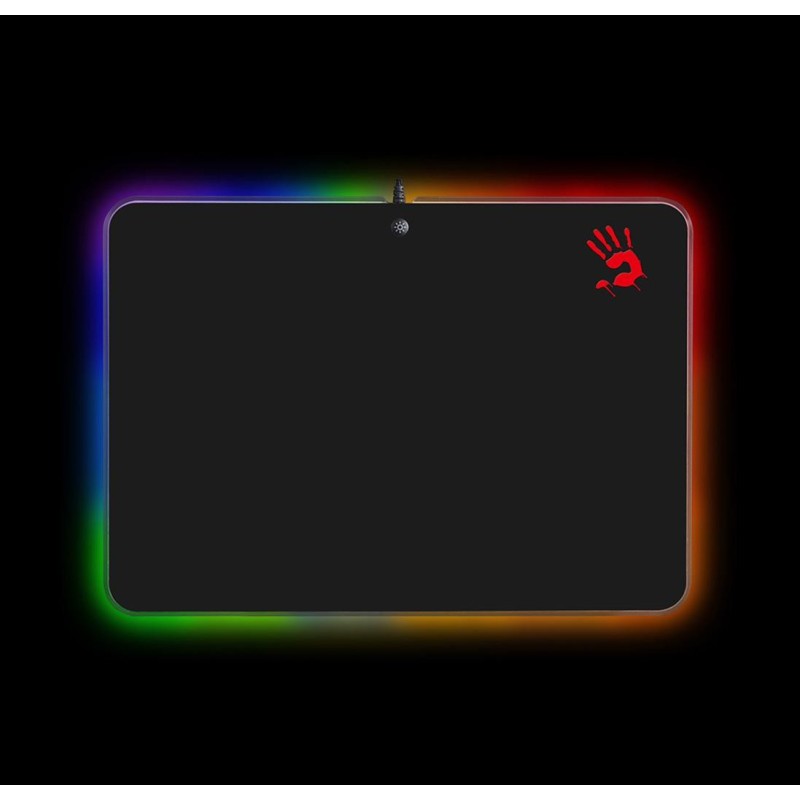 Mousepad a4tech rgb gaming cu led cauciuc si material textil 358 x 256 x 2.6